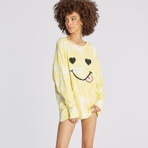 NWT Wildfox Love Goof Road-trip Sweatshirt in Sun Dye Size XS